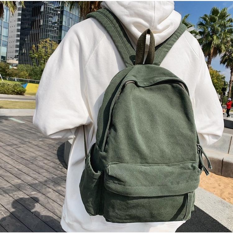 ヴィンテージ キャンバス バックパック 帆布 リュック Canvas Backpack（3色） |  | 05