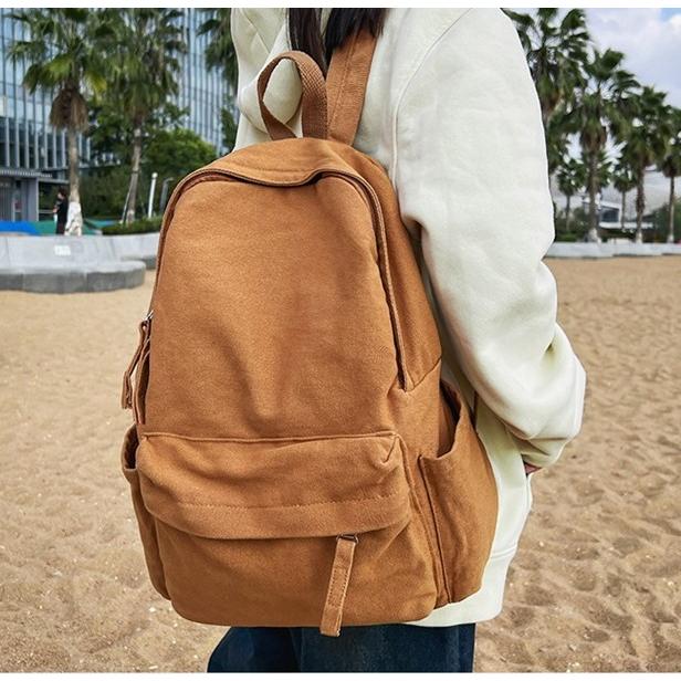 ヴィンテージ キャンバス バックパック 帆布 リュック Canvas Backpack（3色） |  | 07
