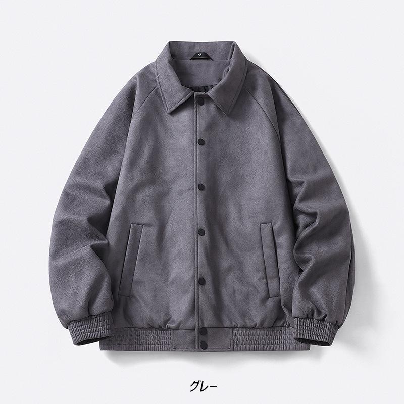 スエード調 合皮 ジャケット M〜3XL (2色) |  | 02
