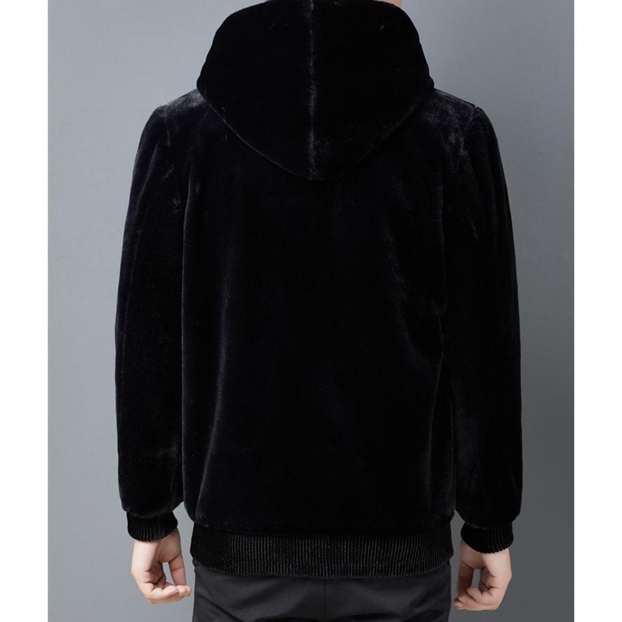 フェイクファー フード ジャケット フーデットパーカー Size L〜3XL |  | 03