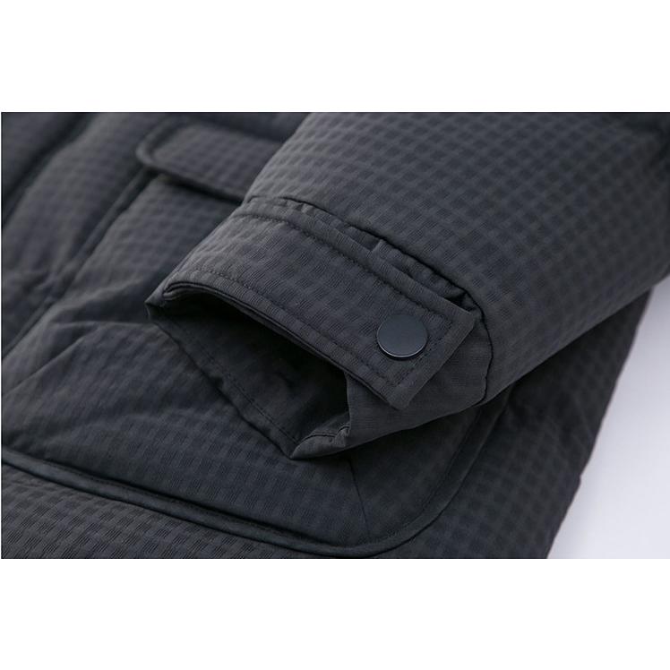 ダウン ジャケット 無地格子柄 中綿ブルゾン Down jacket Size L〜2XL |  | 10