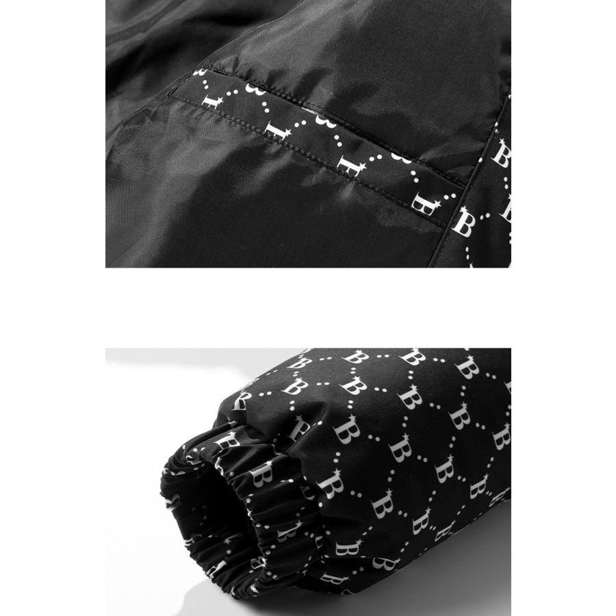 モノグラム柄 ダウン フード ジャケット 総柄 中綿ブルゾン monogram pattern Down jacket Size L〜3XL |  | 07