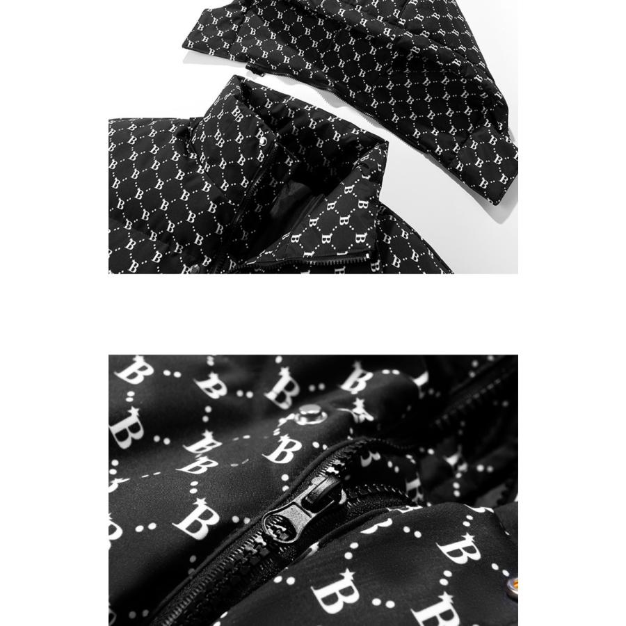 モノグラム柄 ダウン フード ジャケット 総柄 中綿ブルゾン monogram pattern Down jacket Size L〜3XL |  | 06