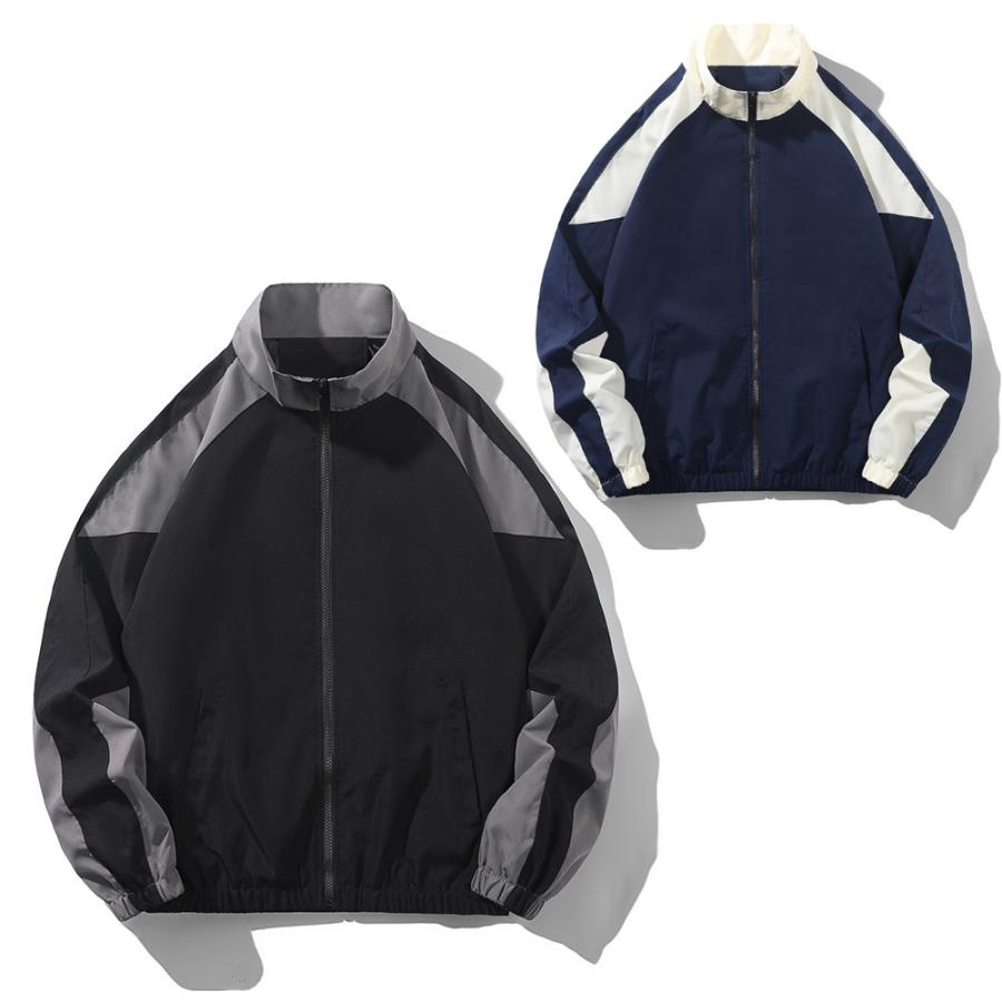 ナイロン ジャケット ウインドブレーカー ラグラン切替 nylon jacket | 