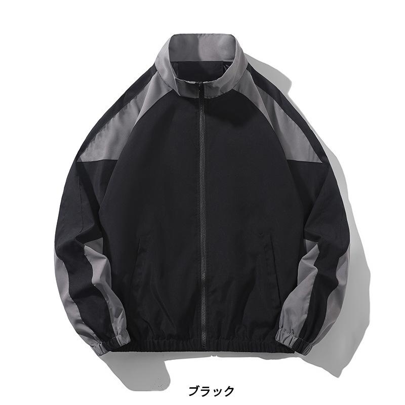 ナイロン ジャケット ウインドブレーカー ラグラン切替 nylon jacket |  | 01