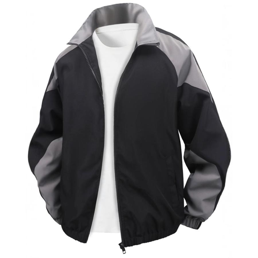 ナイロン ジャケット ウインドブレーカー ラグラン切替 nylon jacket |  | 05