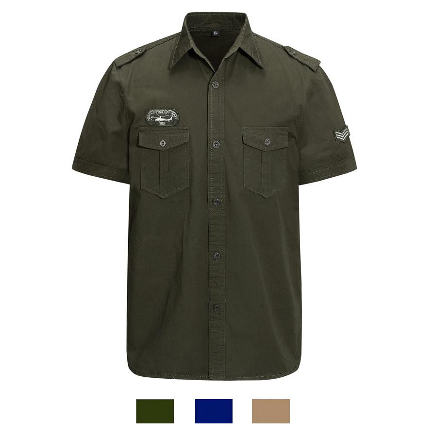 ミリタリー ショートスリーブ ヴィンテージ シャツ VINTAGE ARMY SHIRT アーミシャツ 半袖シャツ | 