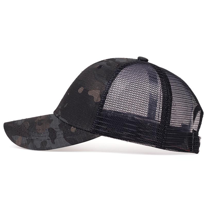 迷彩＆無地 リップストップ スナップバック メッシュ キャップ camo mesh cap (3色)【送料無料】 |  | 06