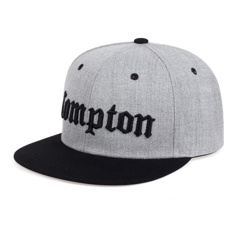 コンプトン スナップバック 刺繍 キャップ ツートン Compton Snapback Logo CAP | 