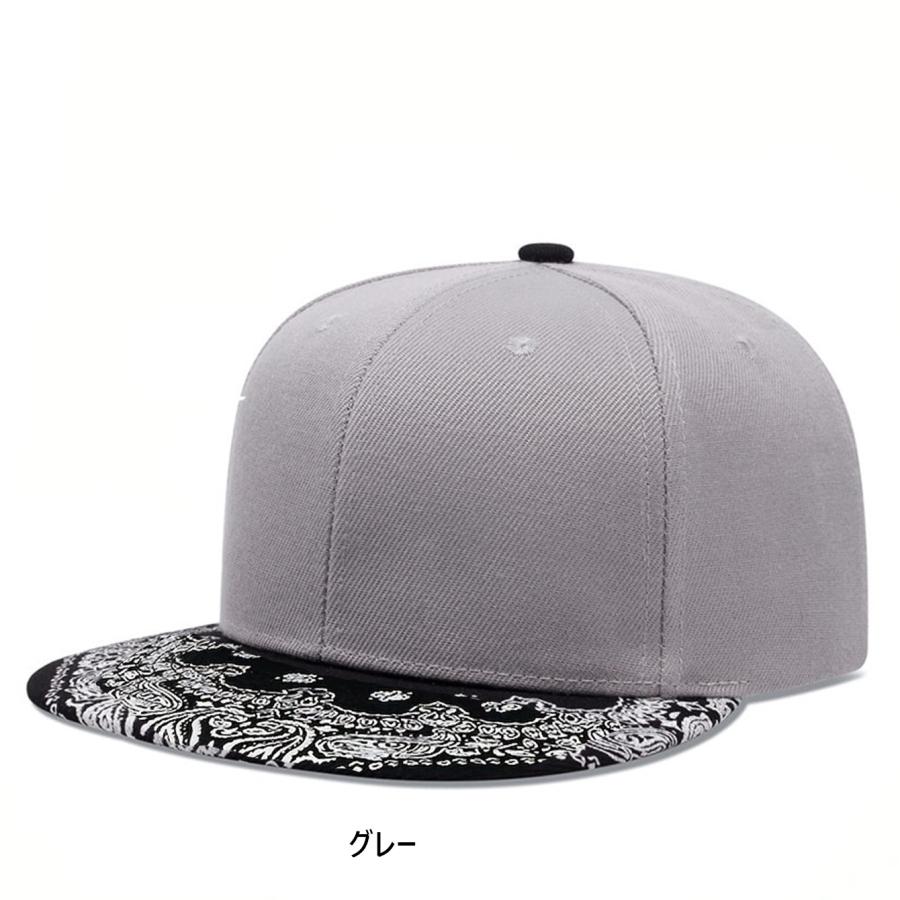 バンダナ柄 スナップバック ペイズリー キャップ Bandana Snapback CAP |  | 03