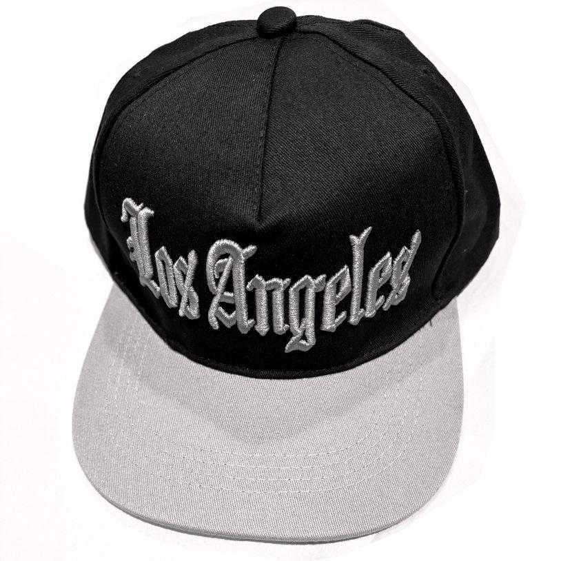 ロサンゼルス 刺繍 スナップバック フラットビル キャップ Los Angeles Snapback CAP (4色) |  | 05