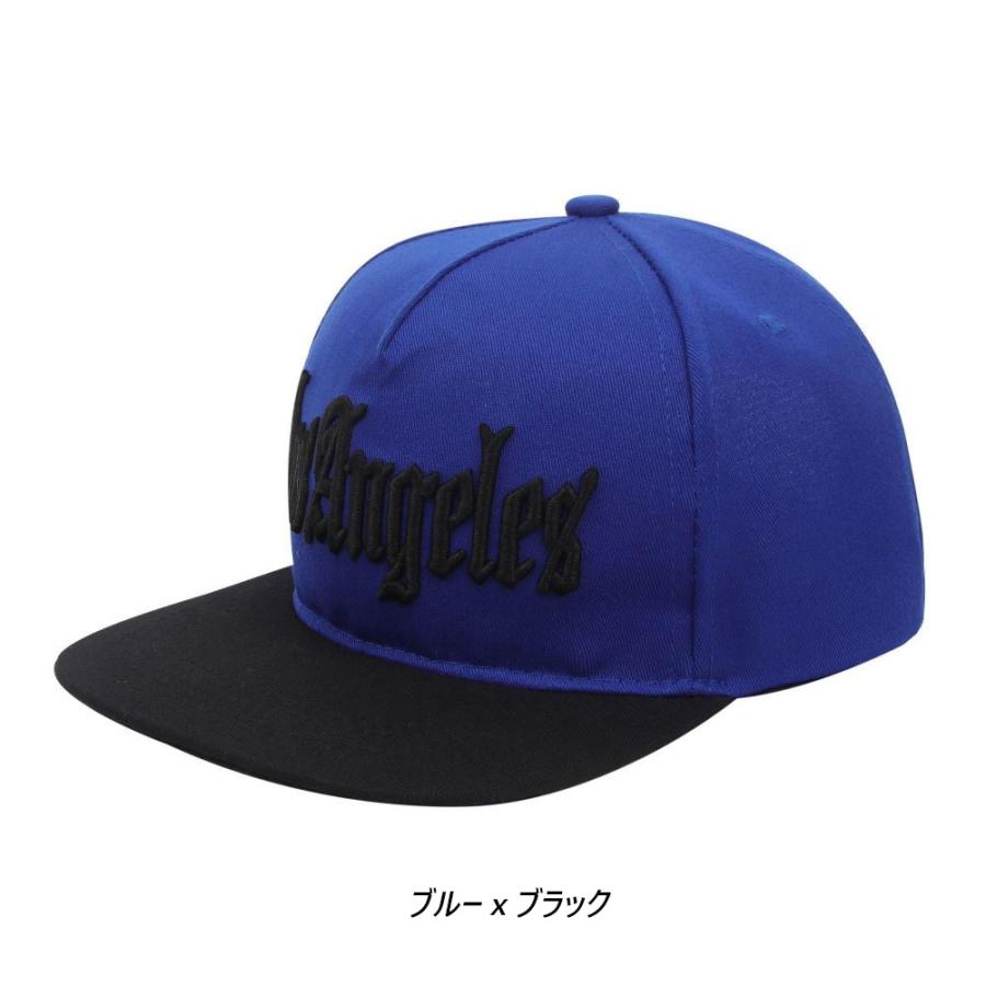 ロサンゼルス 刺繍 スナップバック フラットビル キャップ Los Angeles Snapback CAP (4色) |  | 04
