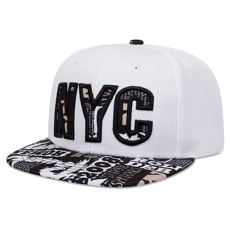 NYC スナップバック プリントx刺繍 キャップ NYC Snapback Logo CAP |  | 02