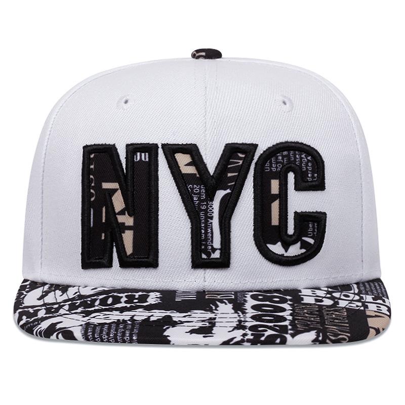 NYC スナップバック プリントx刺繍 キャップ NYC Snapback Logo CAP |  | 04
