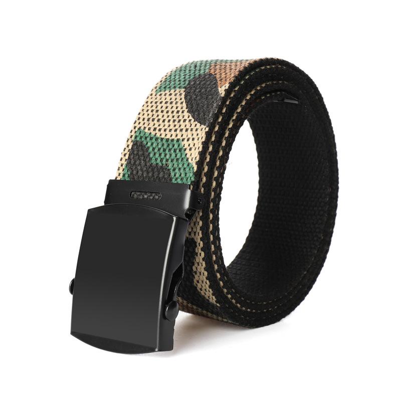 ガチャ ベルト 無地 迷彩 (7色) solid camo Web Belt |  | 07