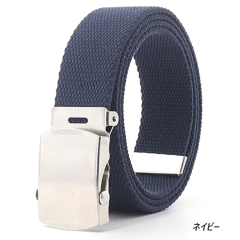 ガチャ ベルト キャンバス 無地 G.I ベルト 帆布 (５色) solid Web Belt |  | 04