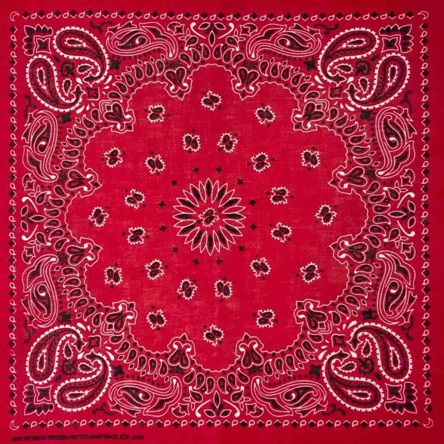 バンダナ ペイズリー 柄 スタンダード レギュラー 普通サイズ (12色) Paisley Bandana 55x55 |  | 13