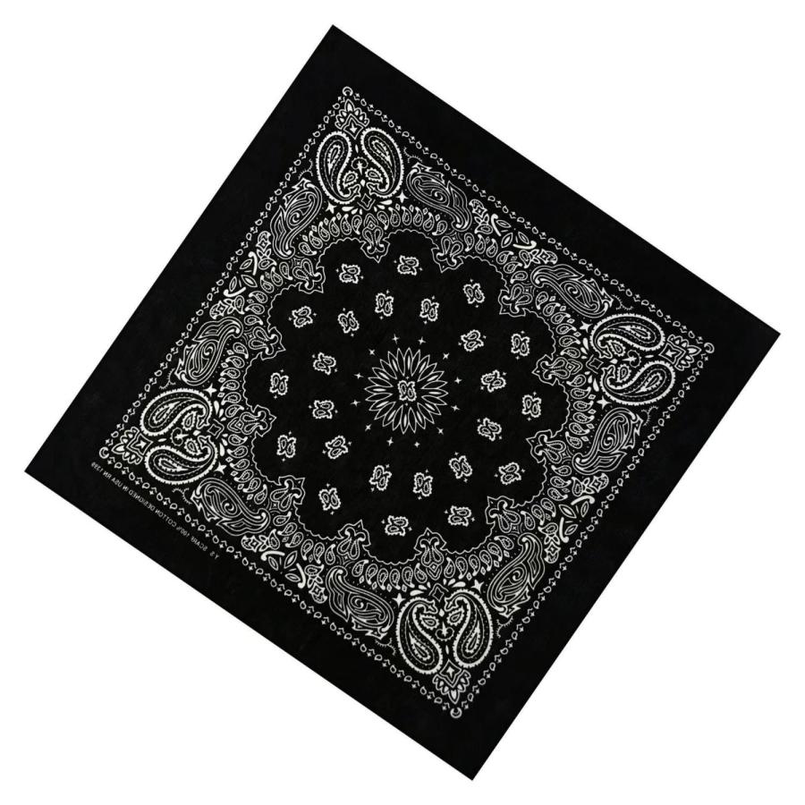 Bristol ペイズリー バンダナ 希少カラーブラック、XL 人気サイズ Bristol ペイズリー バンダナ 希少カラーブラック、XL 人気サイズ
