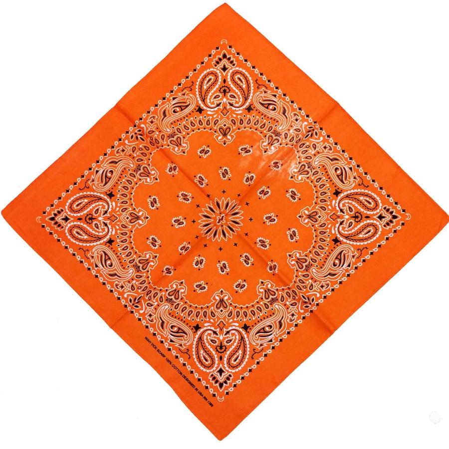 バンダナ ペイズリー 柄 スタンダード レギュラー 普通サイズ (12色) Paisley Bandana 55x55 |  | 09