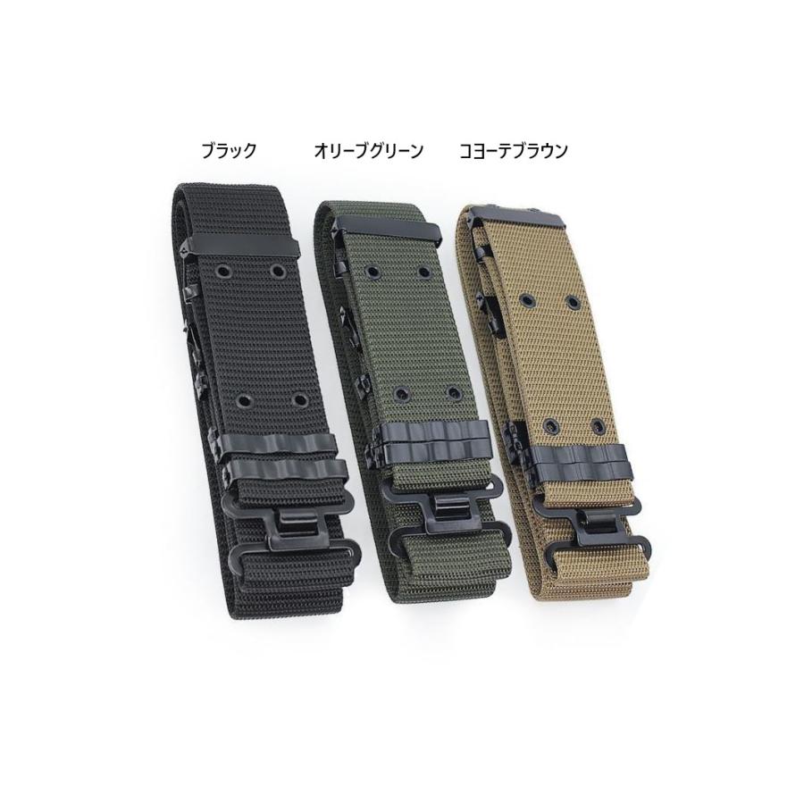 ミリタリー GIスタイル ピストル ベルト フックタイプ Pistol Belts（3色） |  | 04
