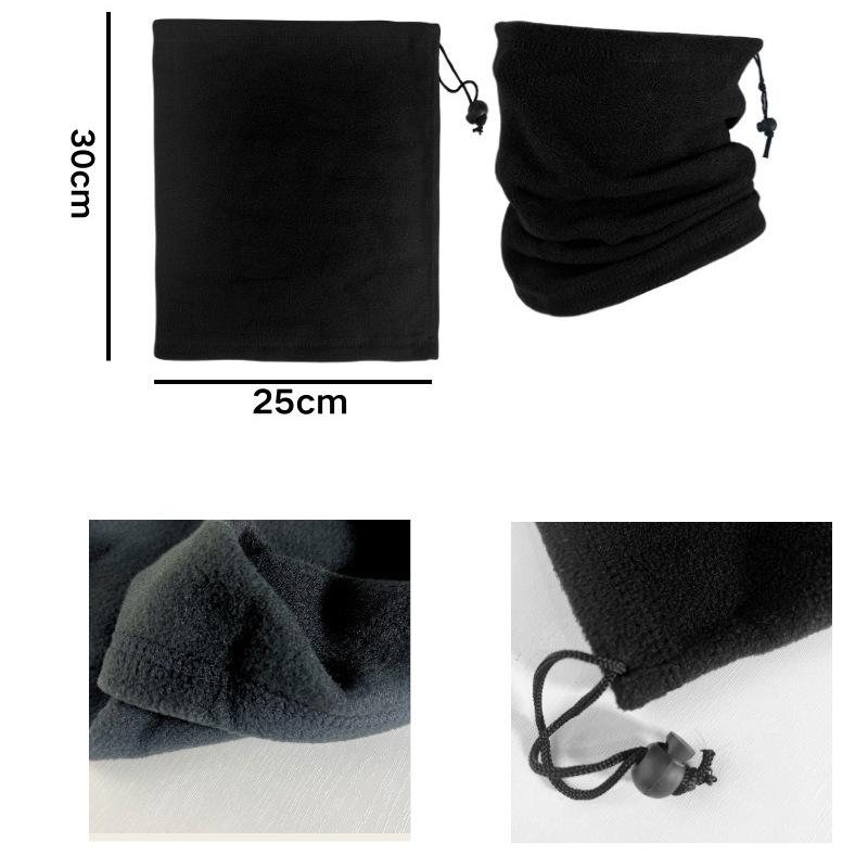 ポーラ フリース ネックウォーマー Polar Fleece Neck Warmer (5色）ドローコード付き |  | 06