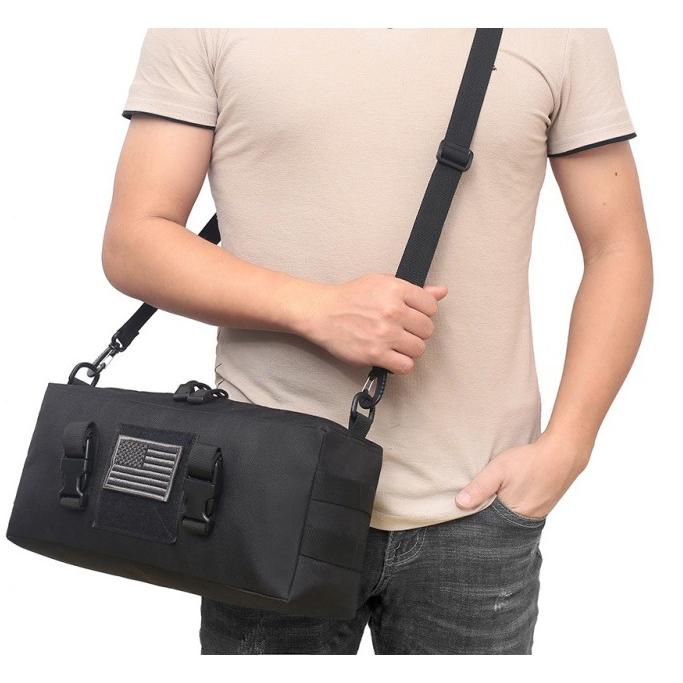 モール ミリタリー ショルダー ポーチ Molle Shoulder バッグ :（3色） |  | 09