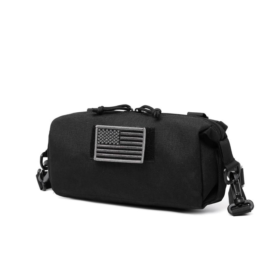 タクティカル ミリタリー ショルダー ポーチ モール対応 Molle Shoulder バッグ :（2色） |  | 03