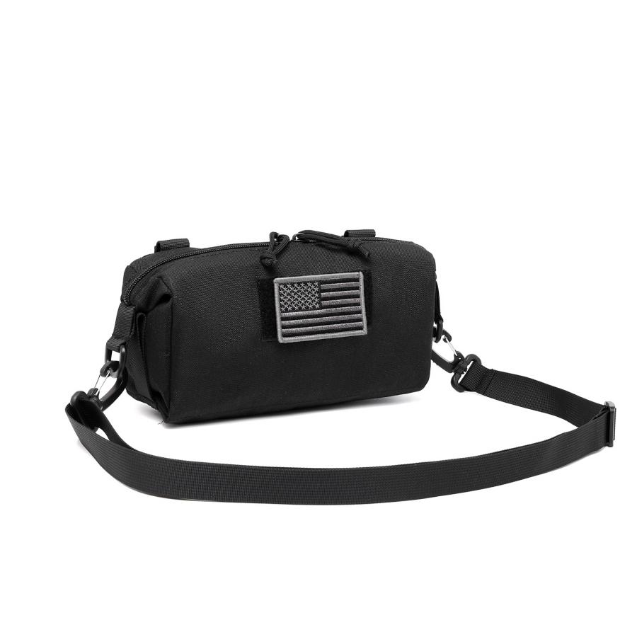 タクティカル ミリタリー ショルダー ポーチ モール対応 Molle Shoulder バッグ :（2色） |  | 01