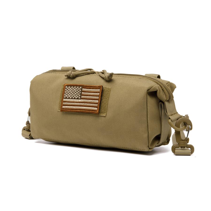 タクティカル ミリタリー ショルダー ポーチ モール対応 Molle Shoulder バッグ :（2色） |  | 06