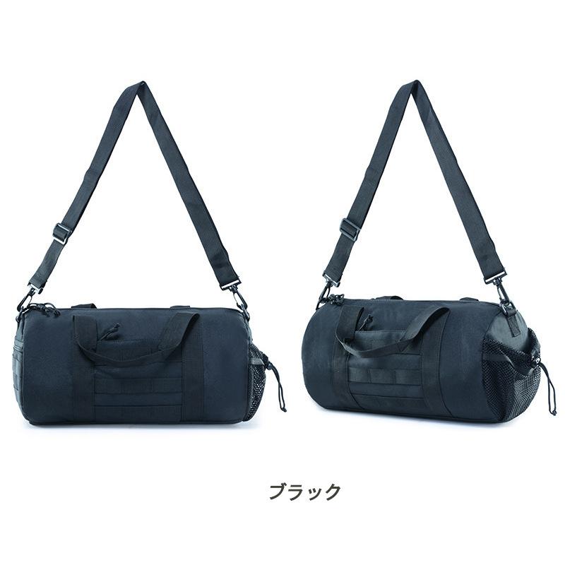 ミリタリー ショルダー ドラム バッグ Shoulder Bag:(5色 ミリタリー ショルダー ドラム バッグ Shoulder Bag:(5色