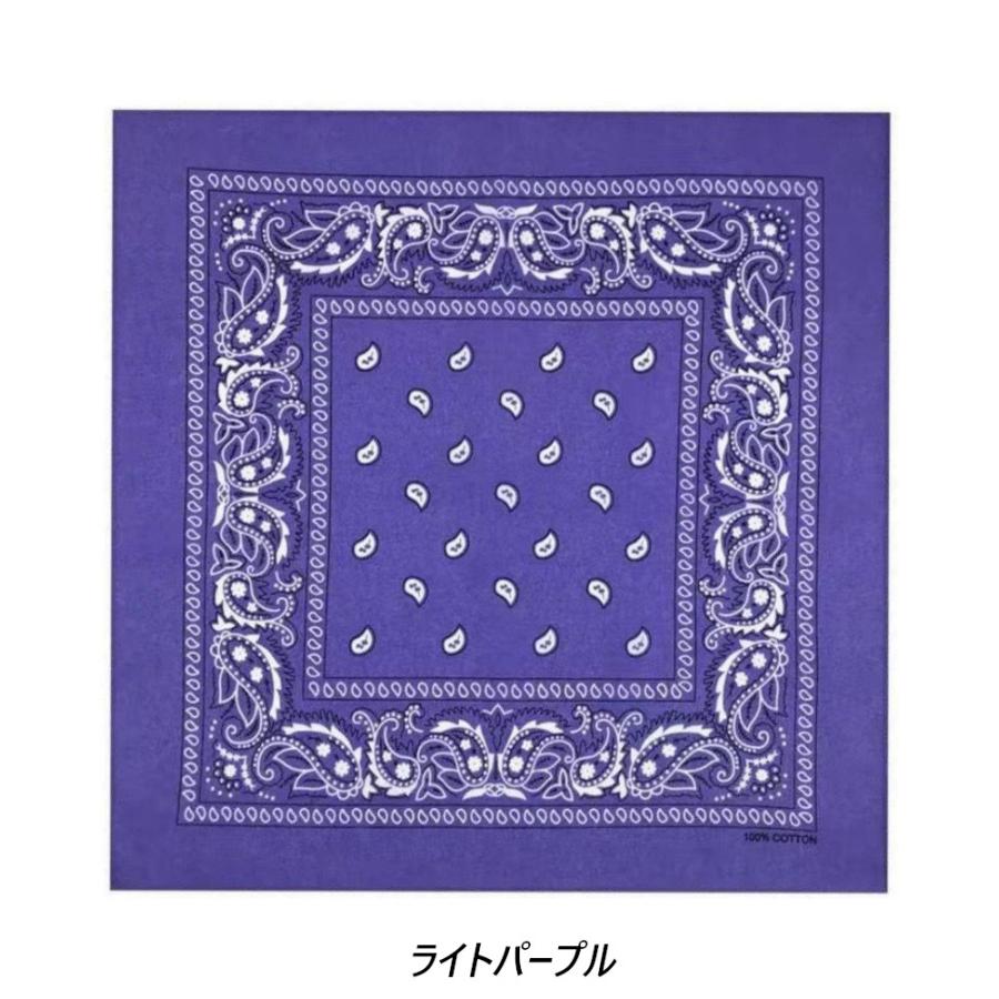 【送料無料】 ラージ サイズ バンダナ ペイズリー柄（大判）68×68センチ Trainmen Paisley Bandana Big 27 X 27 ジャンボバンダナ (15色）大きいバンダナ |  | 07