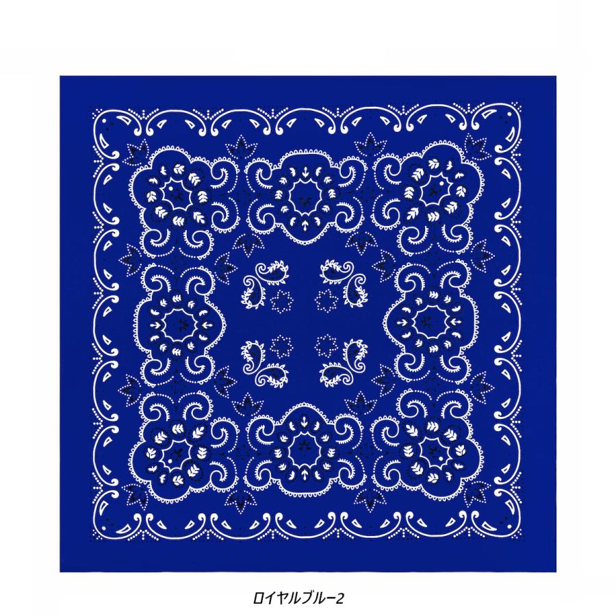 【送料無料】 ラージ サイズ バンダナ ペイズリー柄（大判）68×68センチ Trainmen Paisley Bandana Big 27 X 27 ジャンボバンダナ (15色）大きいバンダナ |  | 11