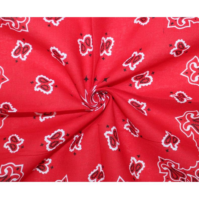 SALE【訳有】 ラージ サイズ バンダナ ペイズリー柄（大判）68×68