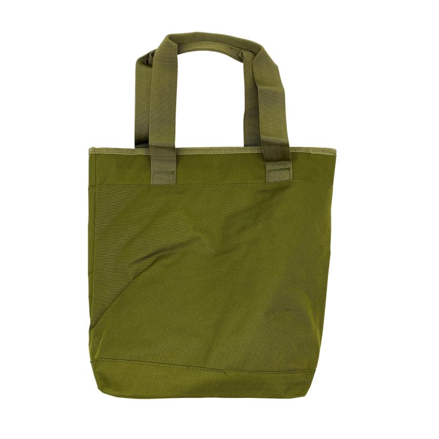 オリーブグリーン キャンバス トートバッグ　ミリタリー　再構築 オリーブグリーン キャンバス トートバッグ ミリタリー 再構築