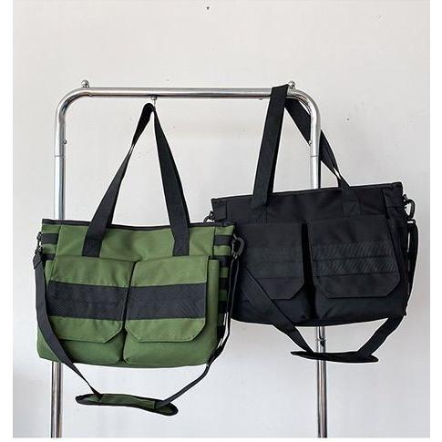 MILITARY ミリタリー レザーハンドル 大容量 トート バッグ 肩掛け可 楽天市場】トートバッグ ミリタリー（男女兼用バッグ｜バッグ