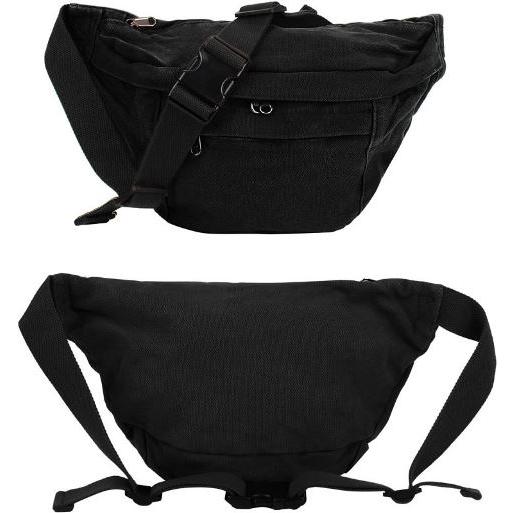 キャンバス ウエスト バック サコッシュ 帆布 大容量 waist pack waist bag（3色） |  | 09