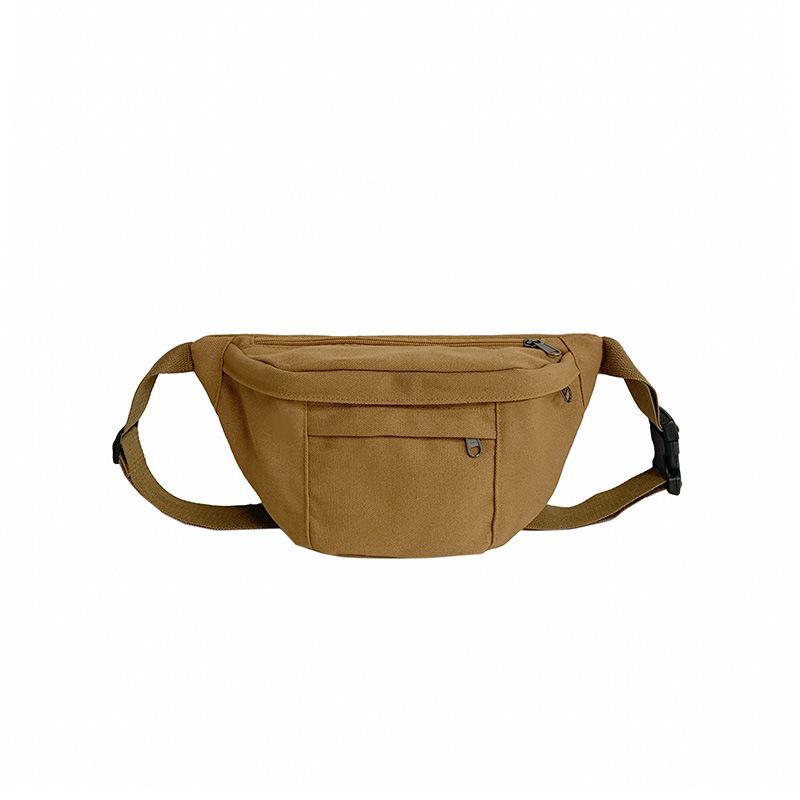 キャンバス ウエスト バック サコッシュ 帆布 大容量 waist pack waist bag（3色） |  | 03
