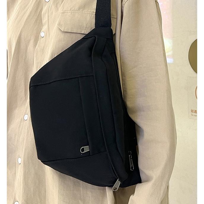 キャンバス ウエスト バック サコッシュ 帆布 大容量 waist pack waist bag（3色） |  | 06