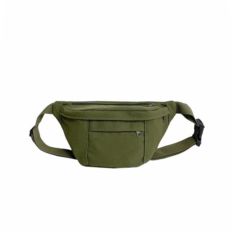 キャンバス ウエスト バック サコッシュ 帆布 大容量 waist pack waist bag（3色） |  | 02