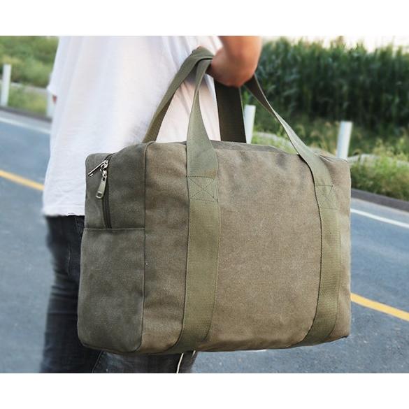 キャンバス カーゴ バッグ M サイズ Canvas Cargo Bag (3色）ボストンバッグ【送料無料】 |  | 07