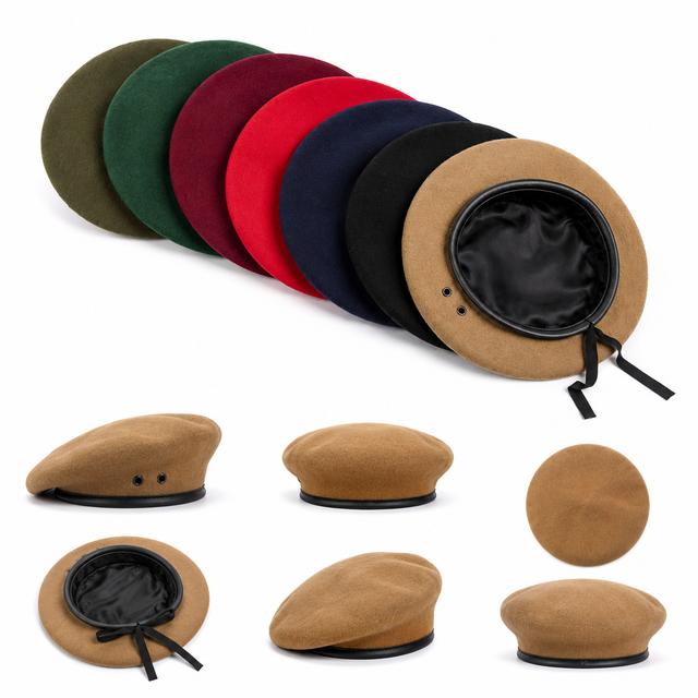 G.I.スタイル ベレー 帽 ミリタリーベレー Wool Beret Hats Military Berets |  | 20