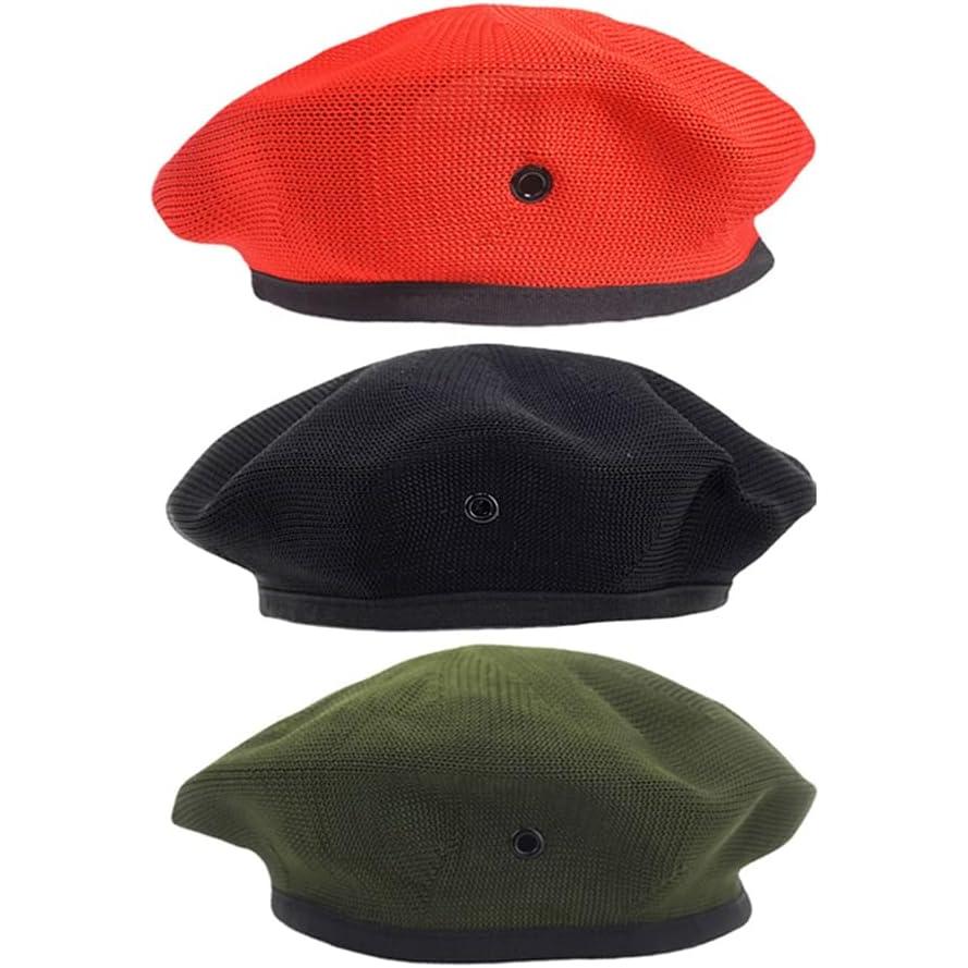 G.I.スタイル ベレー 帽 メッシュ素材 春夏 ミリタリーベレー MeshBeret Hats Military Berets｜thelargestselection｜12