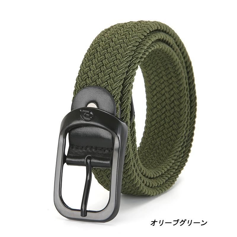 エラスティック メッシュ バックル ベルト Buckle Belt:（5色） |  | 02