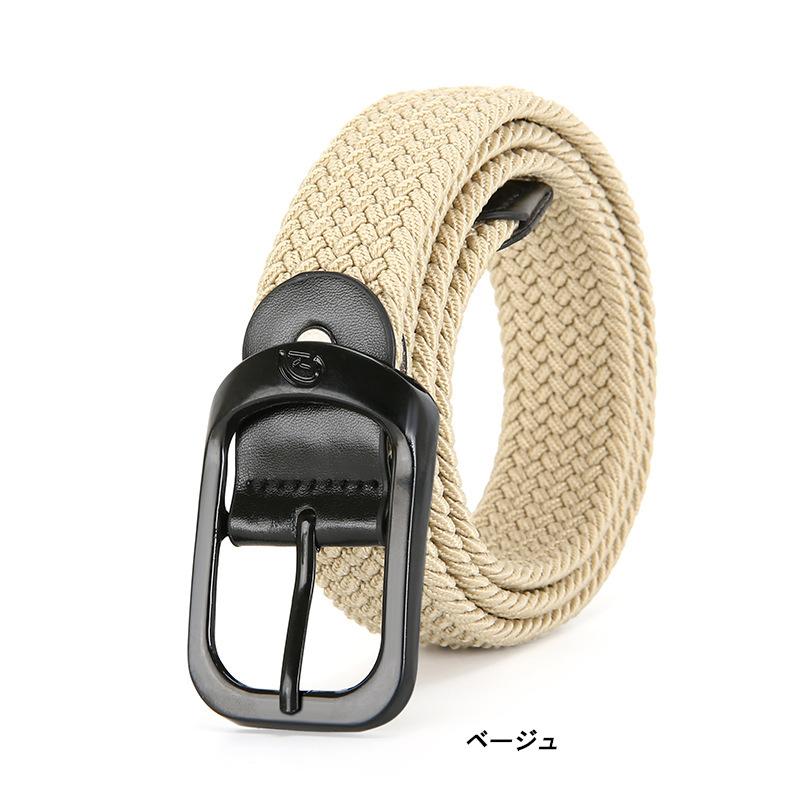 エラスティック メッシュ バックル ベルト Buckle Belt:（5色） |  | 03