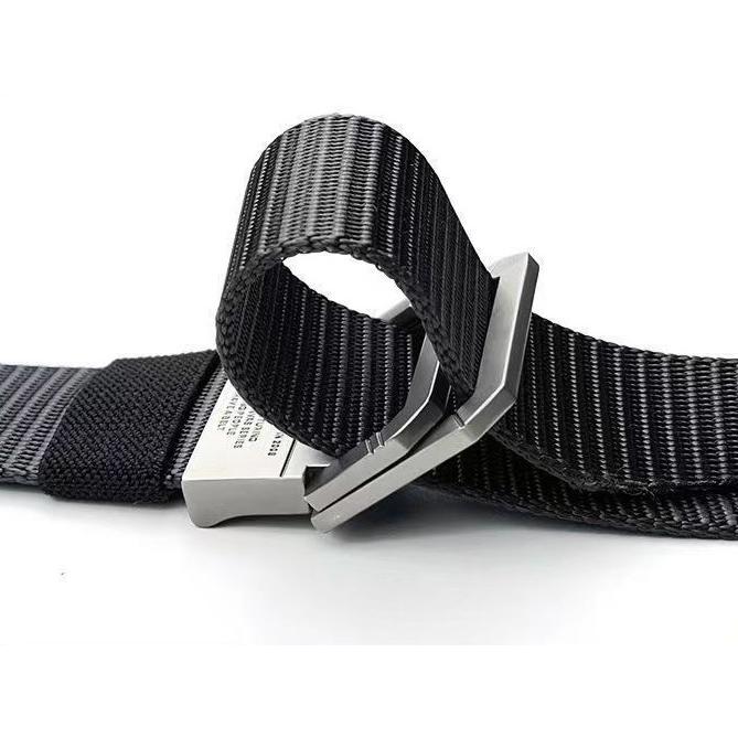 ダブルリング ナイロン ベルト シルバーバックル D-Ring Belts（4色） Dリングベルト ミリタリー風 |  | 09