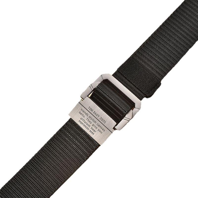 ダブルリング ナイロン ベルト シルバーバックル D-Ring Belts（4色） Dリングベルト ミリタリー風 |  | 07
