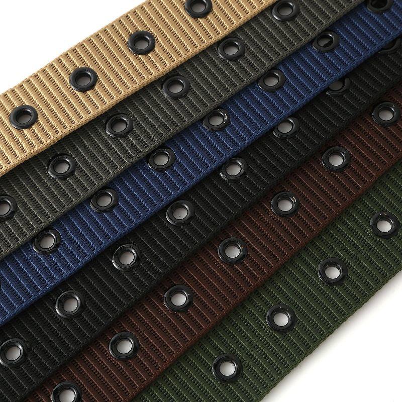 ブラック バックル ミリタリー ナイロン ベルト Belts（6色） |  | 08