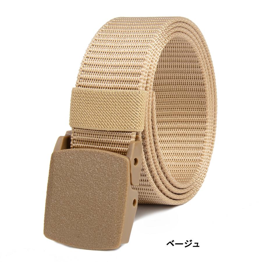 ミリタリー ナイロン ベルト 樹脂バックル Belts（6色） |  | 03