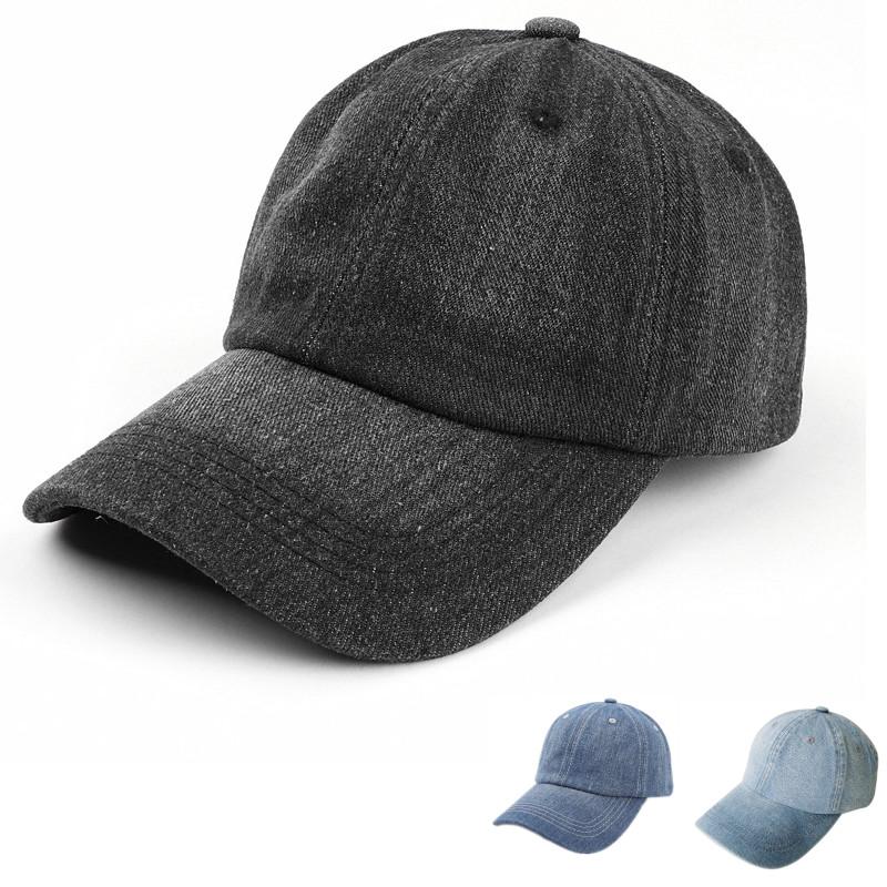 デニム ベースボール キャップ Denim Baseball Cap (3色）【送料無料