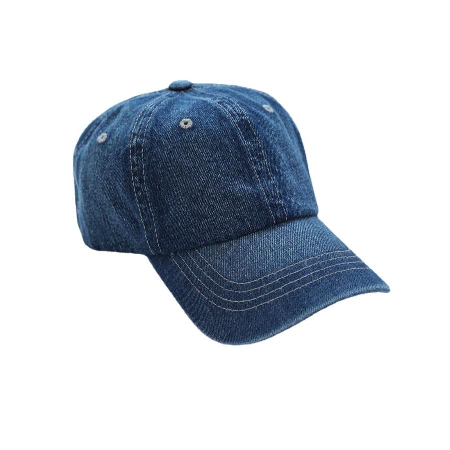デニム ベースボール キャップ Denim Baseball Cap (3色）【送料無料】 |  | 04